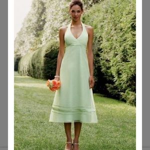 David’s bridal formal halter dress